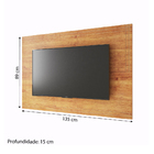 Painel Suspenso 1,35m Pratik Para Tv's Até 50 Polegadas Linda