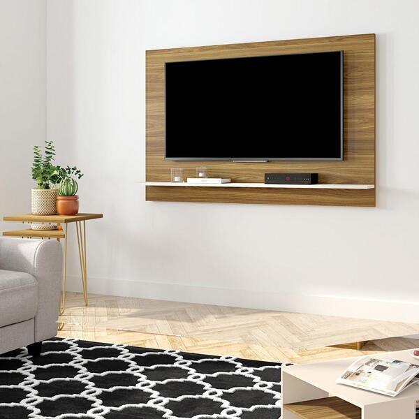 Painel Suspenso Arizona Para Tv Sala De Estar 1 Prateleira 2