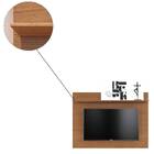 Painel Suspenso Asteca 135cm Tv 42" Natura Real Tana Decor