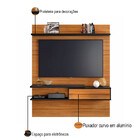 Painel Suspenso Ávila Para Tv De 55 Polegadas Movvida