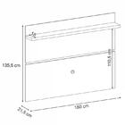 Painel Suspenso Boss 1.8 Para Tv De Até 70" - Pr Móveis
