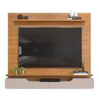 Painel Suspenso Brisa Tv 60" Carvalho Nobre Griz Bnn Decor