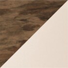 Painel Suspenso Com Bancada Evoluto Off White/deck - Hb Móveis