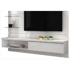 Painel Suspenso Com Bancada Ores 2.2 Branco - Hb Móveis