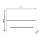 Painel Suspenso Dj Móveis Dala Para Tv Até 70 Polegadas