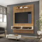 Painel Suspenso Dj Móveis Para Tv Até 55 Polegadas Braga Carv