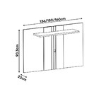 Painel Suspenso Extensível Para Tvs Até 47 Polegadas Faro Mar