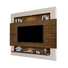 Painel Suspenso Forlán 1 60 Cm Para Tv De Até 60'' Off White/