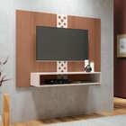 Painel Suspenso Fram Tv 47 120cm Nature Off White Tana Decor