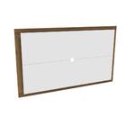 Painel Suspenso Happy 150cm Para Tv - Branco/garapa