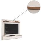 Painel Suspenso Júpiter 160cm Tv 60 1 Porta Off White Freijó
