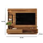 Painel Suspenso Lima Com Led 182cm Tv 60 1 Porta Carvalho Eur