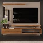 Painel Suspenso Lima Porta Deslizante Para Tv De Até 60” - Pr