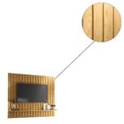 Painel Suspenso Link Tv 60 160cm Carvalho Intense Bnn Decor