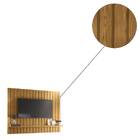 Painel Suspenso Link Tv 70 200cm Carvalho Intense Tana Decor