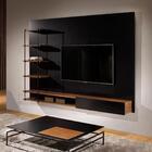 Painel Suspenso Lucca Para Tv De Até 65 Preto Avelã