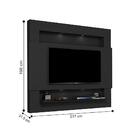 Painel Suspenso Manchester Preto