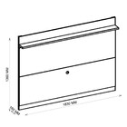 Painel Suspenso Michigan Para Tv 70 Polegadas Dj Móveis