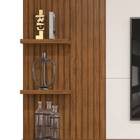 Painel Suspenso Noruega 190cm Tv 60 1 Porta Freijó Off White