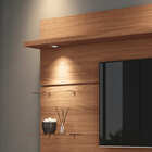 Painel Suspenso Olívia Tv 55 180cm Nature Off White Tana Decor