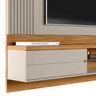 Painel Suspenso Para Tv 70 Pol. 200cm Barceli L06 Nature/off