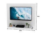 Painel Suspenso Para Tv Até 32 Polegadas 90x78cm Branco