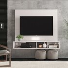 Painel Suspenso Para Tv Até 40 Polegadas 2 Nichos Alpes Colib