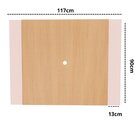 Painel Suspenso Para Tv Até 42 Polegadas 90cmx117cm Ripado Br
