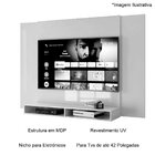 Painel Suspenso Para Tv Até 42 Polegadas Com Nichos Odessa Of