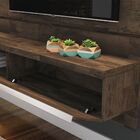 Painel Suspenso Para Tv Até 55 Sala De Estar Rodes Deck - Gra