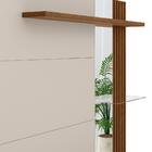 Painel Suspenso Para Tv Até 60 Pol. 2 Portas Ripadas Cherry L
