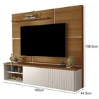 Painel Suspenso Para Tv Mariana Até 75" Ml01 - Doce Sonho Móv