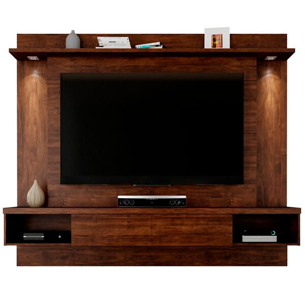 Painel Suspenso Para Tvs De 65 Polegadas Com 2 Portas Lumino-