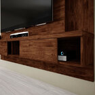 Painel Suspenso Para Tvs De 65 Polegadas Com 2 Portas Lumino-