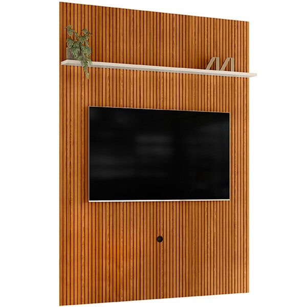 Painel Suspenso Piso-teto Para Tv 65 Polegadas Cassio Cinamom