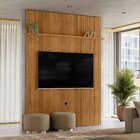 Painel Suspenso Piso-teto Para Tv 65 Polegadas Cassio Cumaru