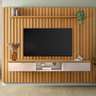 Painel Suspenso Ripado 2.7 Voi Mdp/mdf Cinamomo Mel G26 - Gra