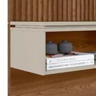 Painel Suspenso Ripado Para Tv Até 65 Pol. 1 Porta Lumiére L0