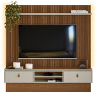 Painel Suspenso Ripado Para Tv Até 75 Pol. Led Majestic L06 F