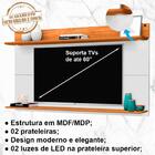 Painel Suspenso Tv 60 Pol 180 Cm 471x Led Tebar