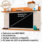 Painel Suspenso Tv 60 Pol 180 Cm 471x Led Tebar