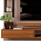 Painel Suspenso Tv 60 Pol 182 Cm 24204 Dj Moveis