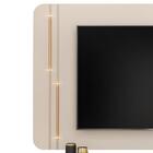 Painel Suspenso Tv 75 Pol 241 Cm Mdf Ariana Dj Moveis