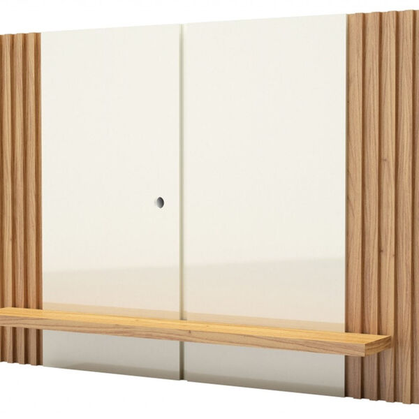 Painel Suspenso Vera Cruz Cor Off White Com Freijo 1 80 Mt (l