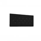 Painel Tania Corano Preto Solteiro 0,90cm - Spezzia