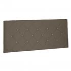 Painel Tania Suede Caramelo Queen 160cm - Spezzia