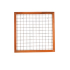 Painel Treliça de Madeira e Metal 103x103x3cm Massol