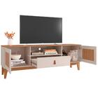 Painel Tv 50 Pol 088167 E Rack 160cm 011076 Dcasa