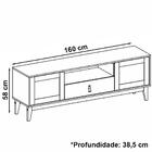 Painel Tv 50 Pol 088167 E Rack 160cm 011076 Dcasa