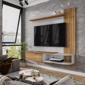 Painel Tv 50 Polegadas Conrado Cinamomo Off-white | Leroy Merlin